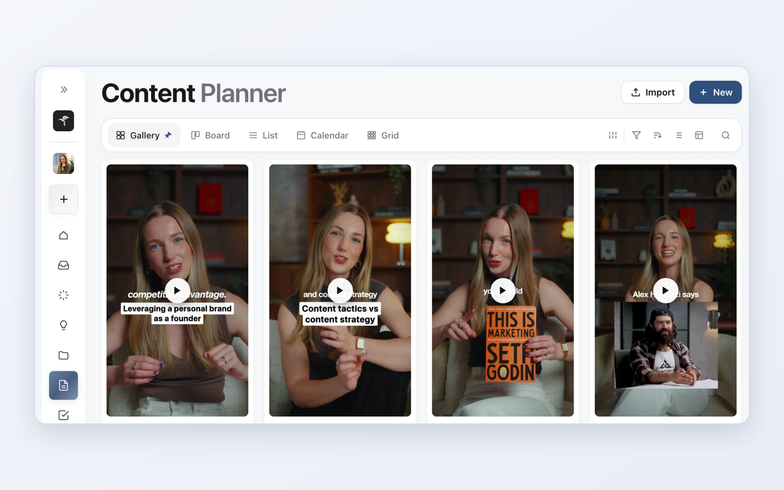 Video thumbnails now match your video's colours