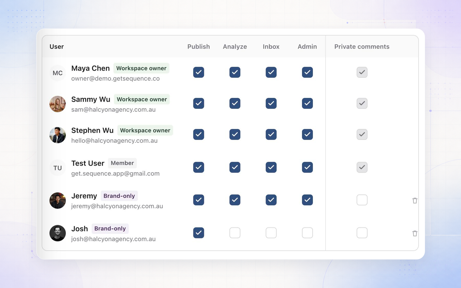 Let a client or freelancer see Private comments